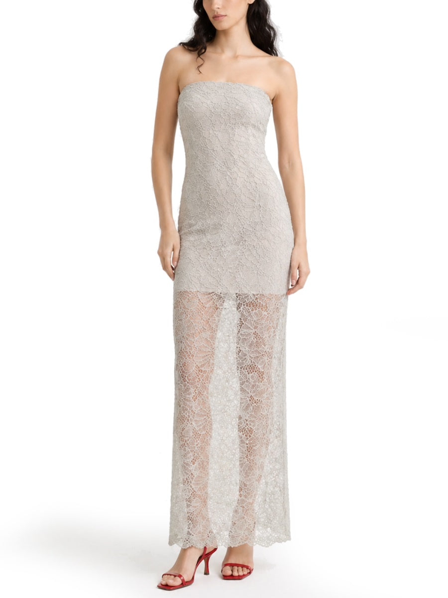 Rotate Women Long Lace Dress ROTATE