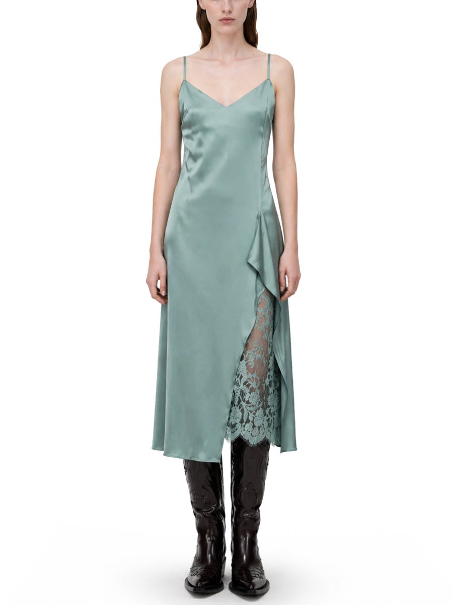 Acne Studios Women Satin Midi Dress ACNE STUDIOS