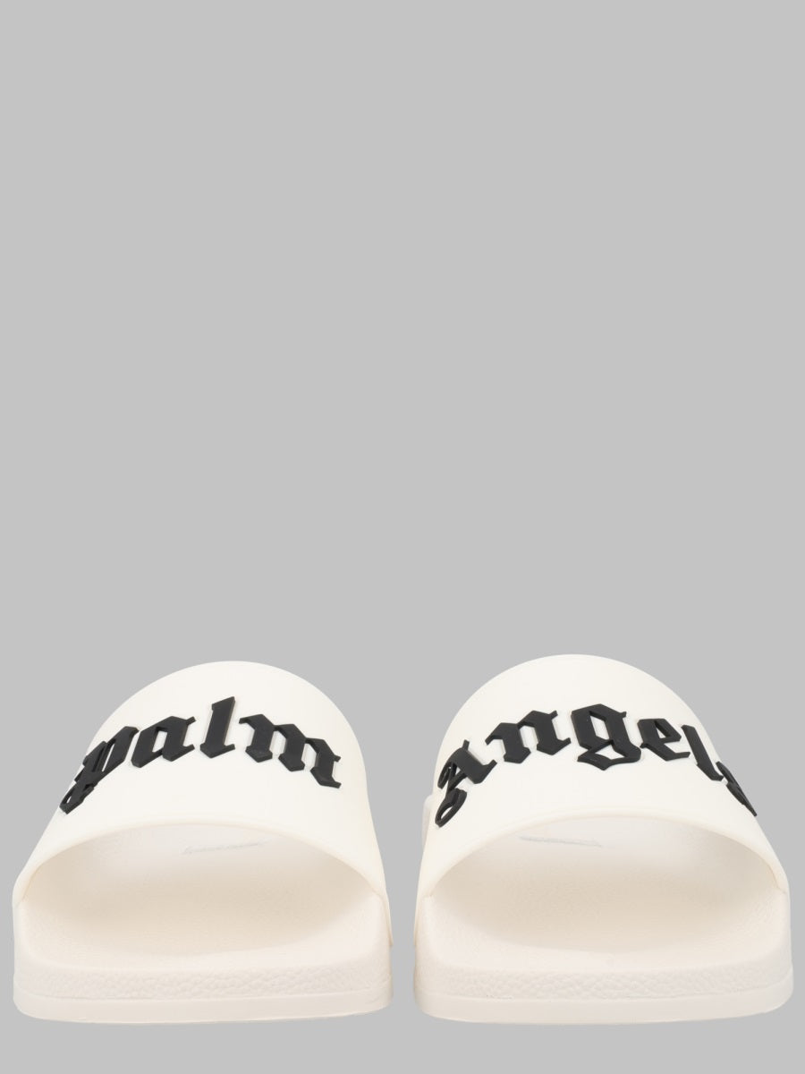 Palm Angels Men Slide Con Logo PALM ANGELS