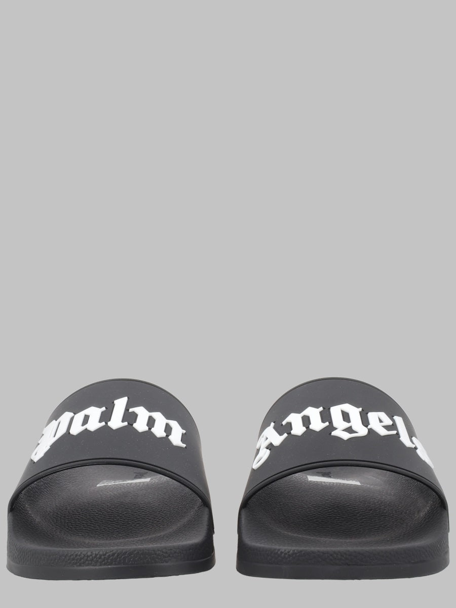 Palm Angels Men Slide Con Logo PALM ANGELS