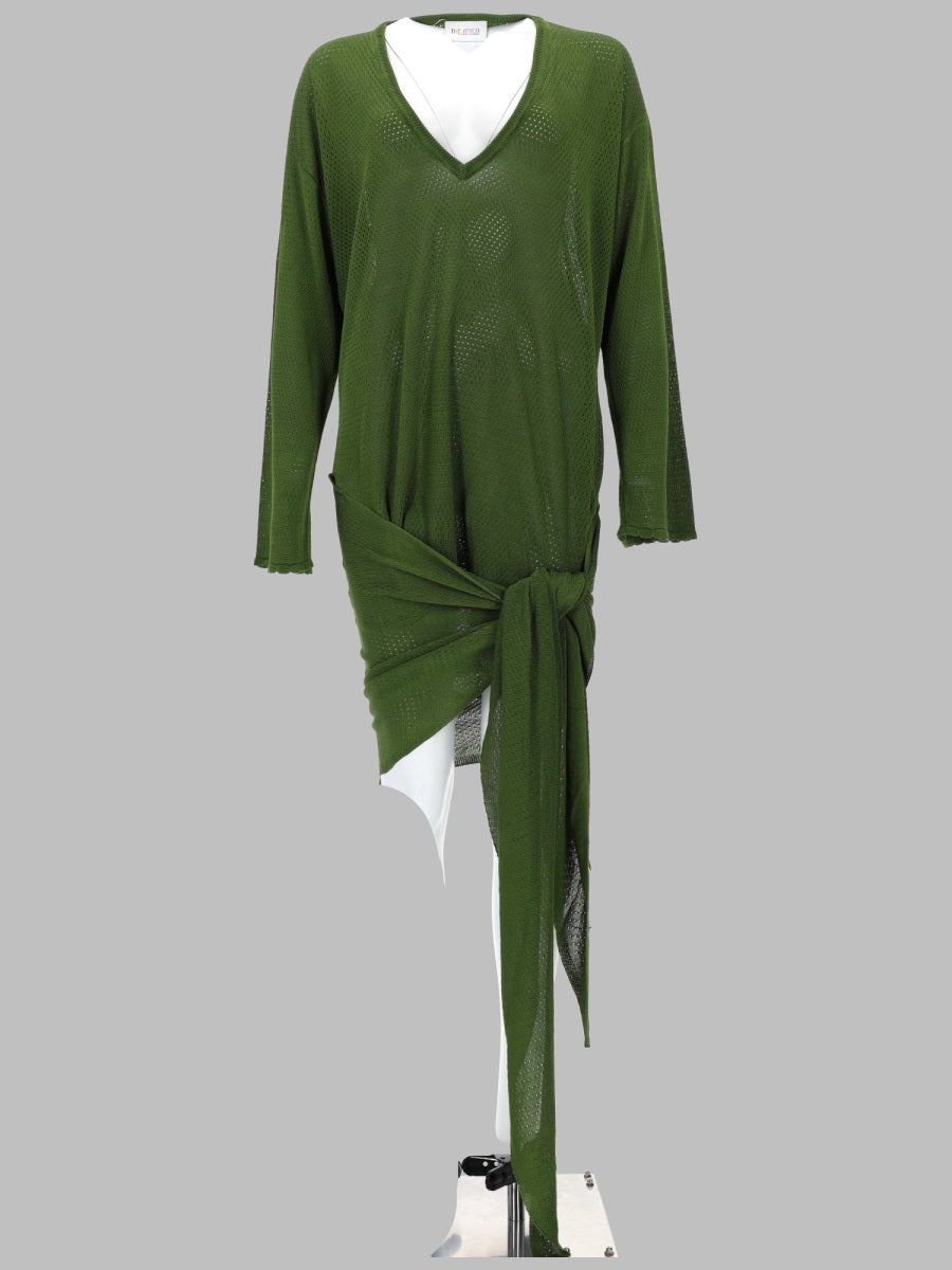The Attico Women Mini Abito Drappeggiato In Viscosa THE ATTICO