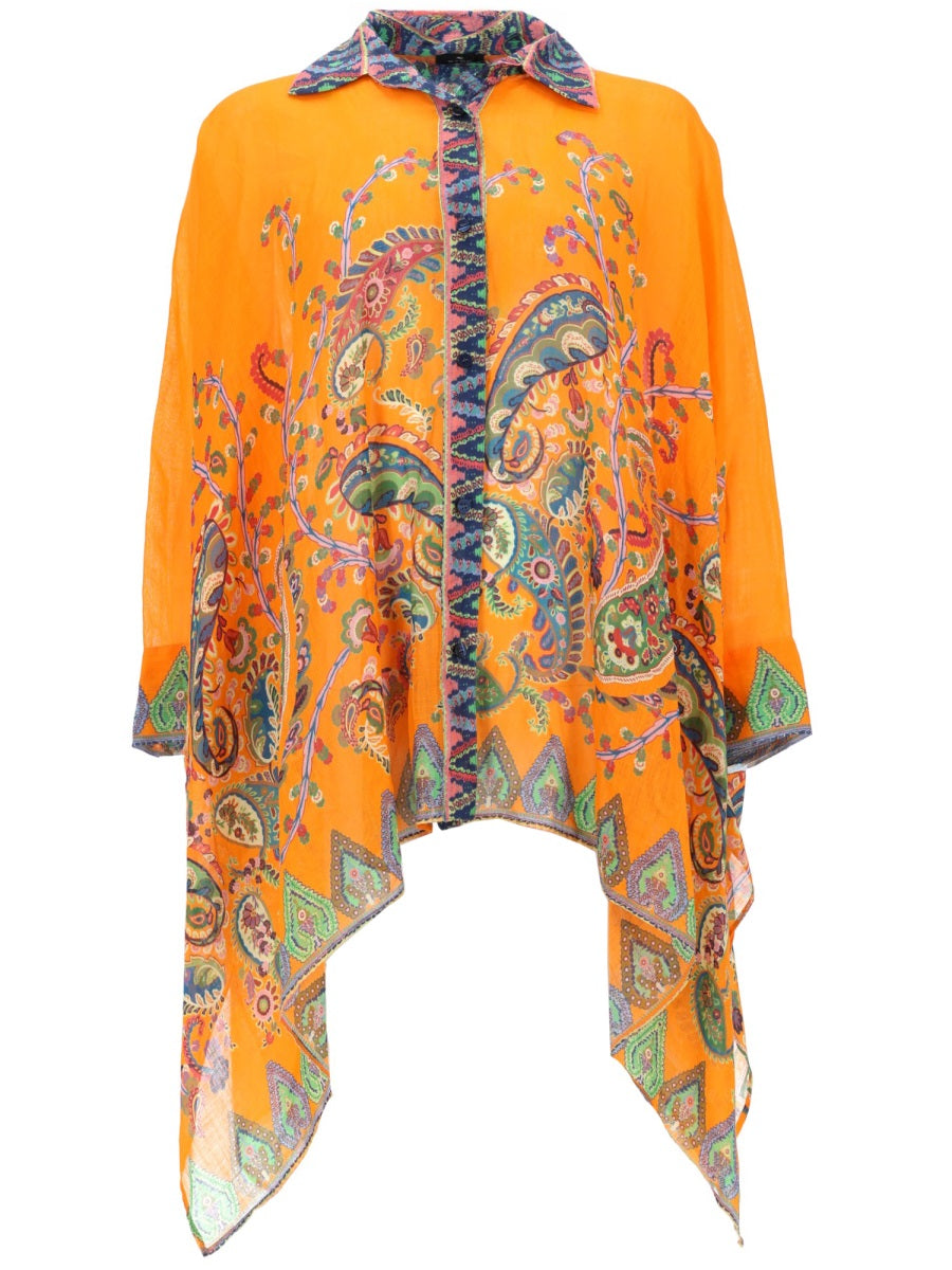 Etro Women Blusa Da Spiaggia Con Stampa ETRO