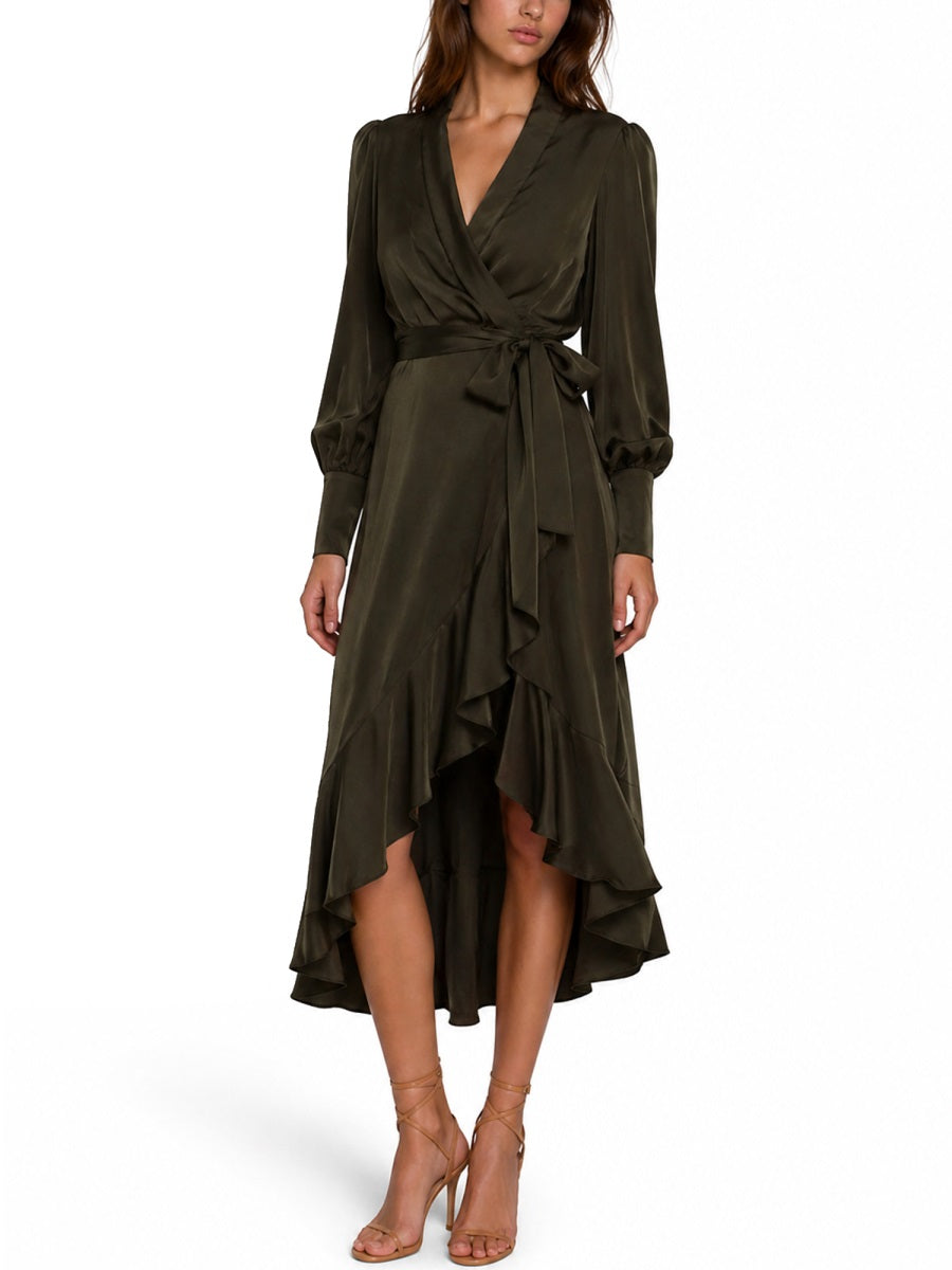 Zimmermann Women Abito Midi In Seta ZIMMERMANN