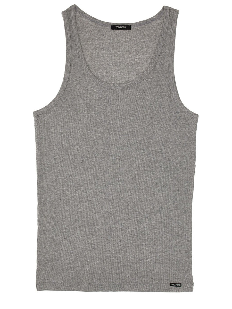 Tom Ford Men Tank Top With Logo TOM FORD