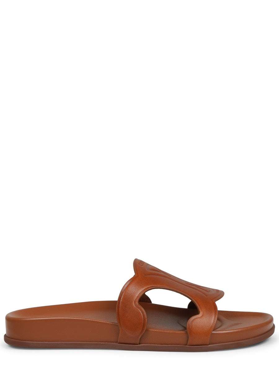Celine Women Sandalo "Triomphe" Con Logo CELINE