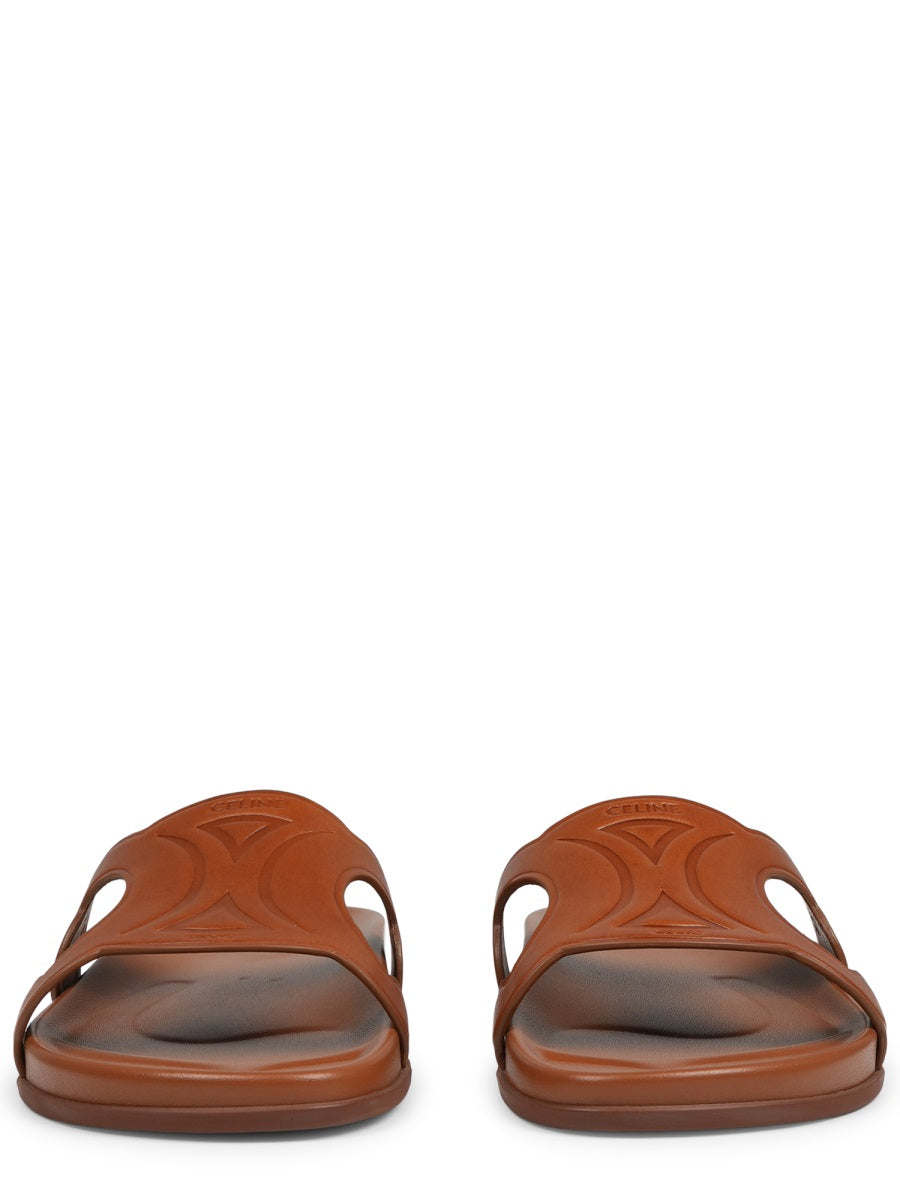 Celine Women Sandalo "Triomphe" Con Logo CELINE