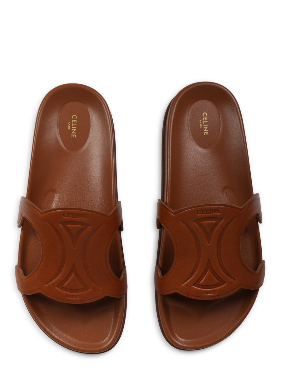 Celine Women Sandalo "Triomphe" Con Logo CELINE