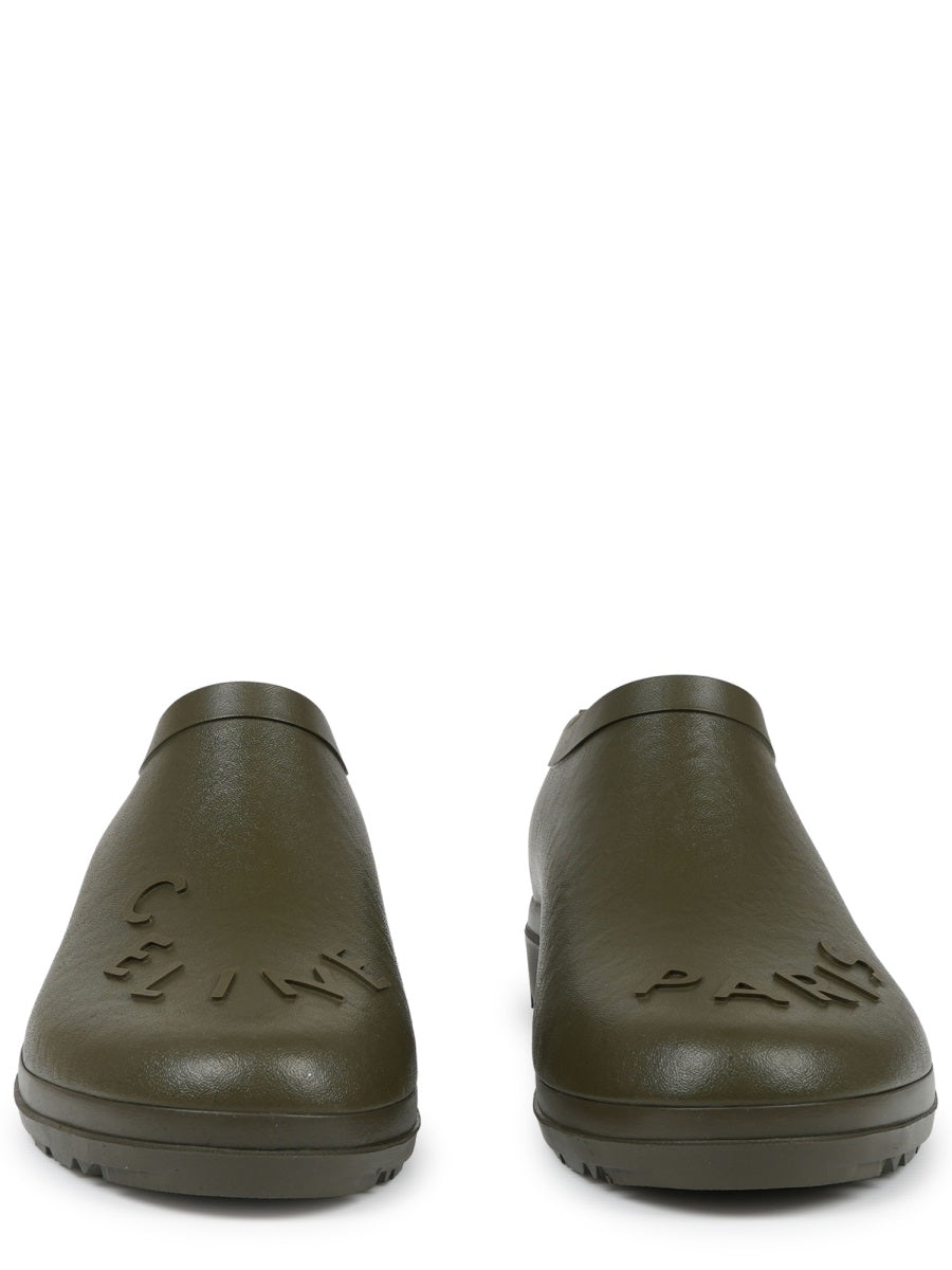 Celine Women Zoccolo "Garden" Con Logo CELINE