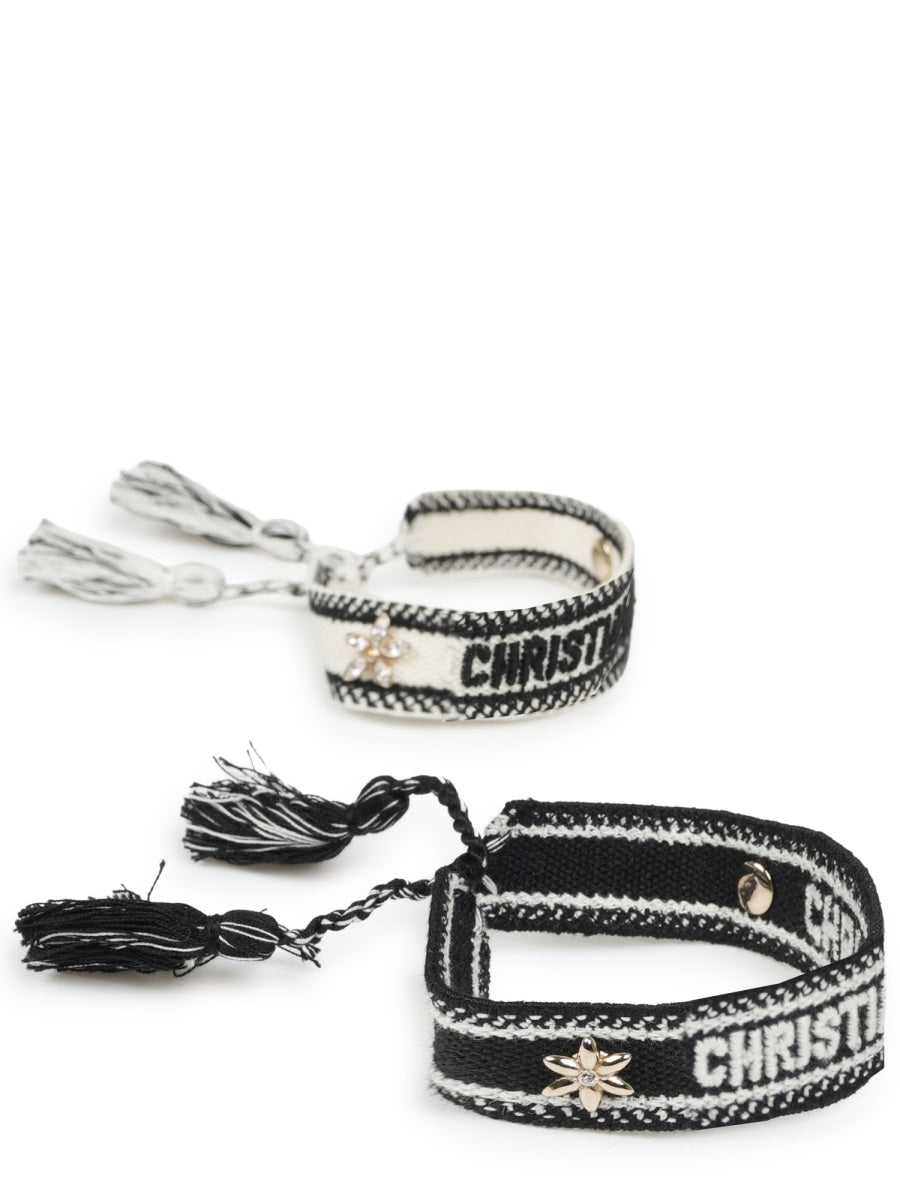 Dior Women Set Di Due Bracciali Con Logo CHRISTIAN DIOR