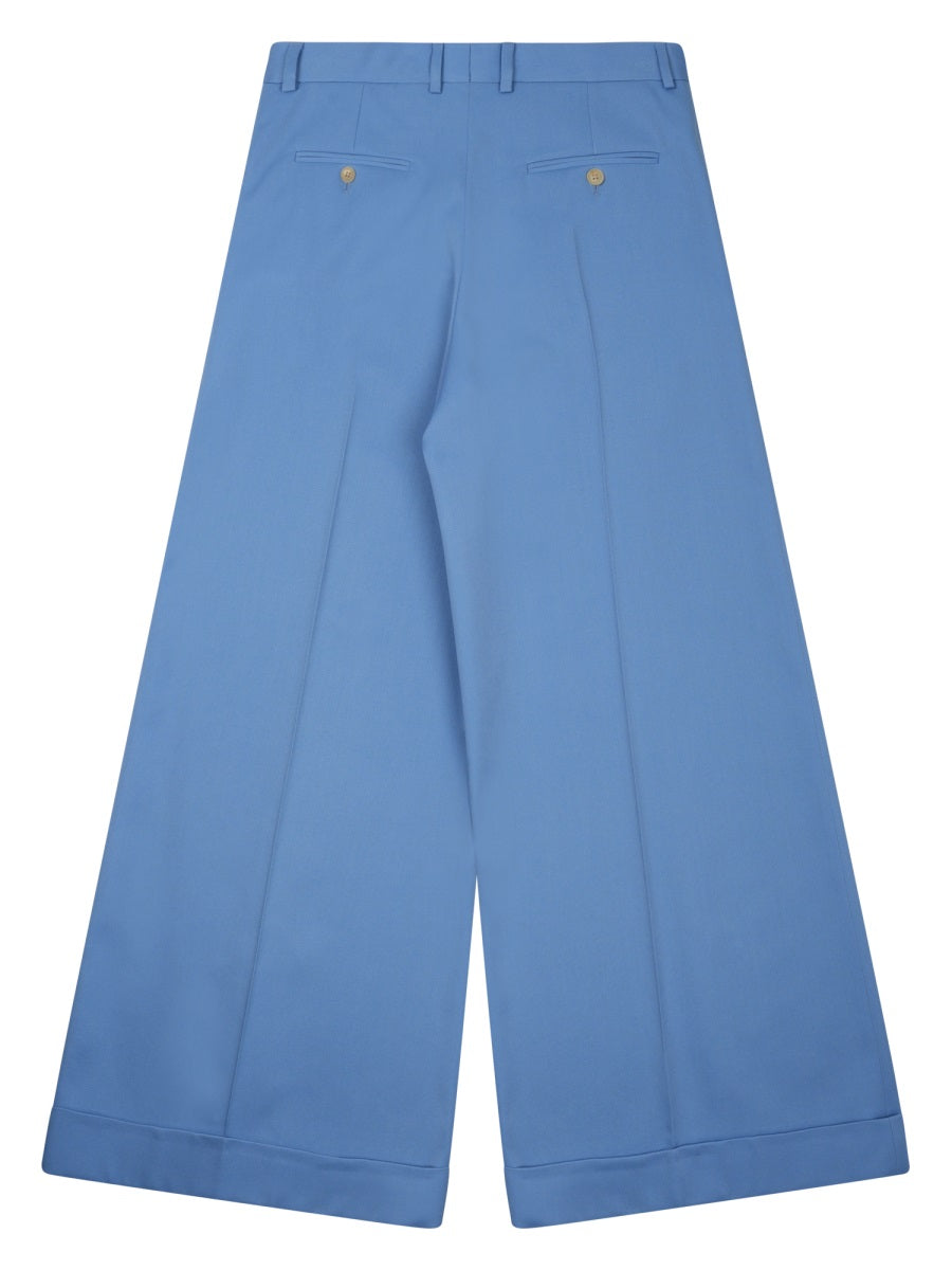 Celine Women Pantalone "Dock" In Lana CELINE