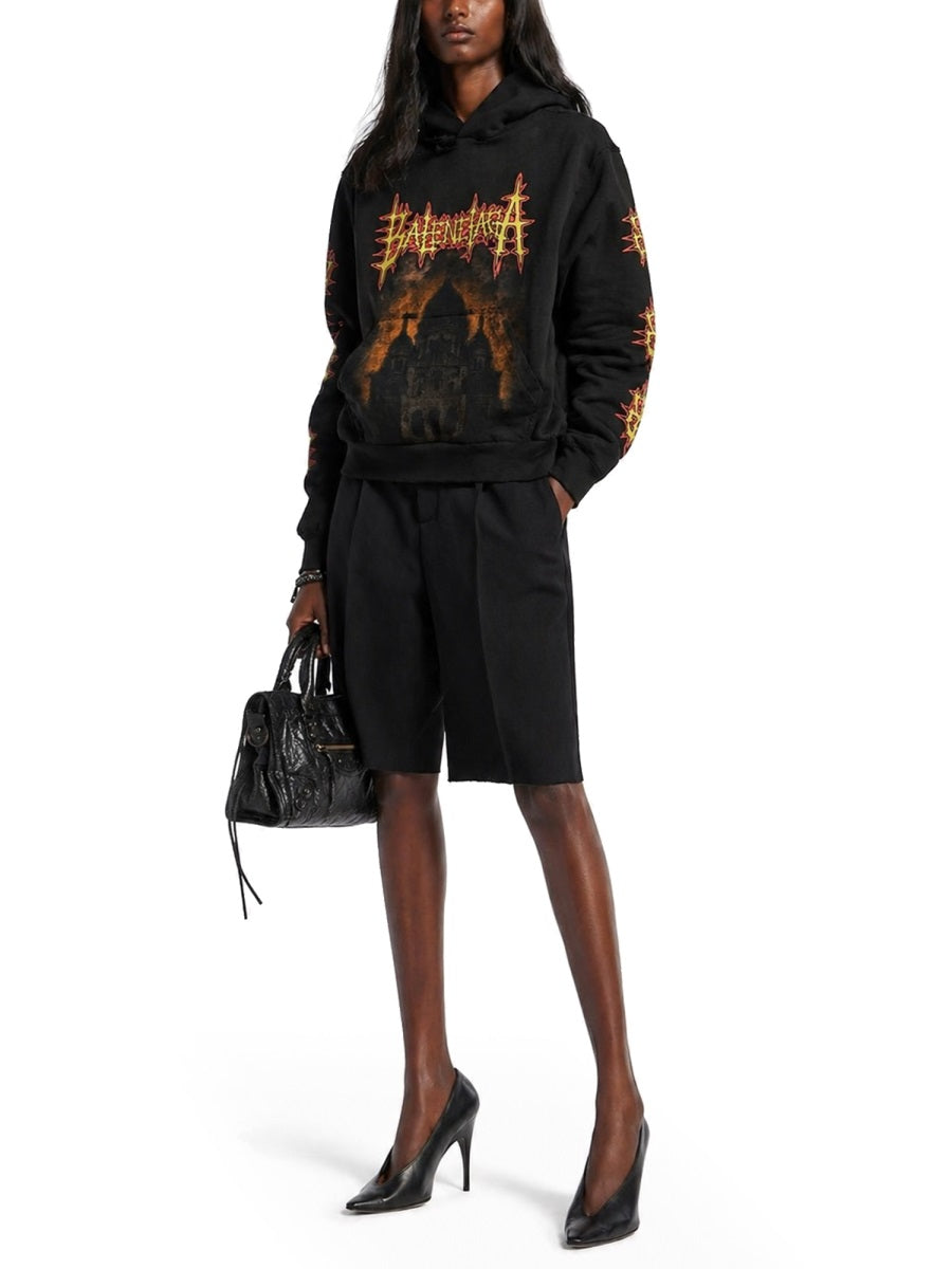 Balenciaga Women Felpa Con Logo BALENCIAGA
