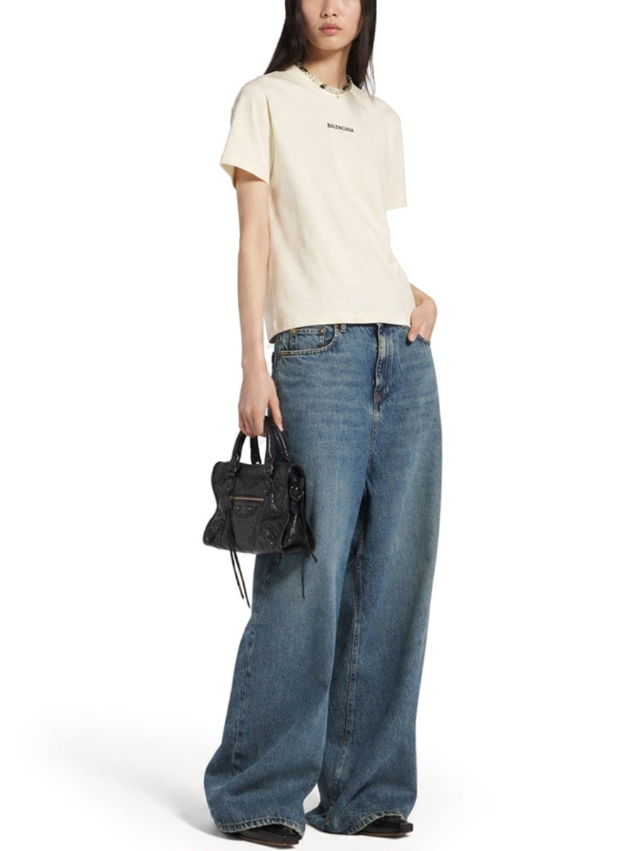Balenciaga Women T-Shirt Con Logo BALENCIAGA