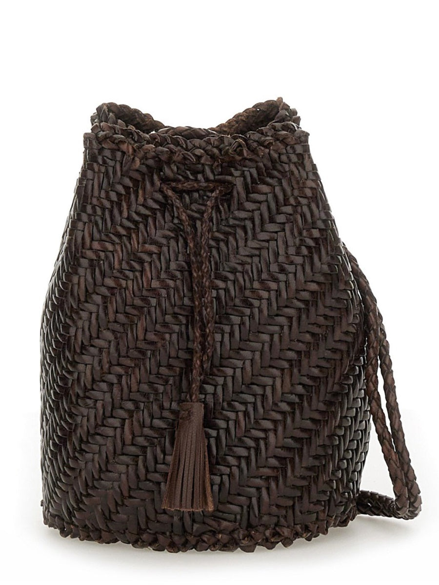 Dragon Diffusion Women Borsa "Pompom Double Jump Tan" DRAGON DIFFUSION