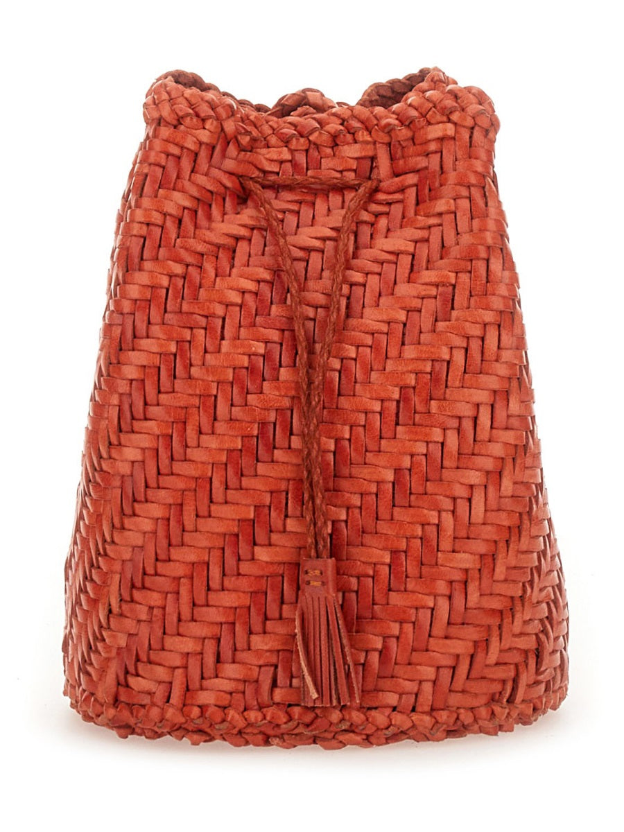 Dragon Diffusion Women Borsa "Pompom Double Jump Tan"