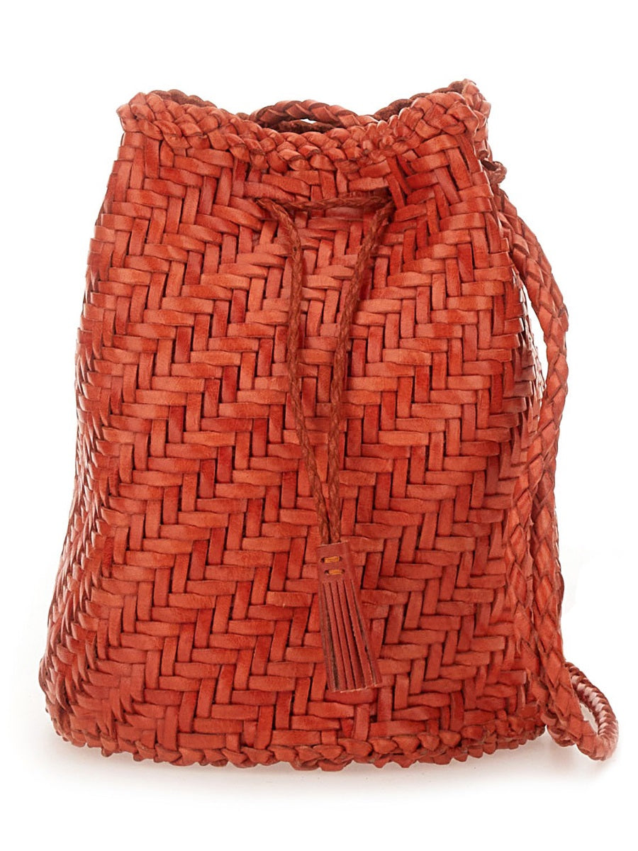 Dragon Diffusion Women Borsa "Pompom Double Jump Tan"