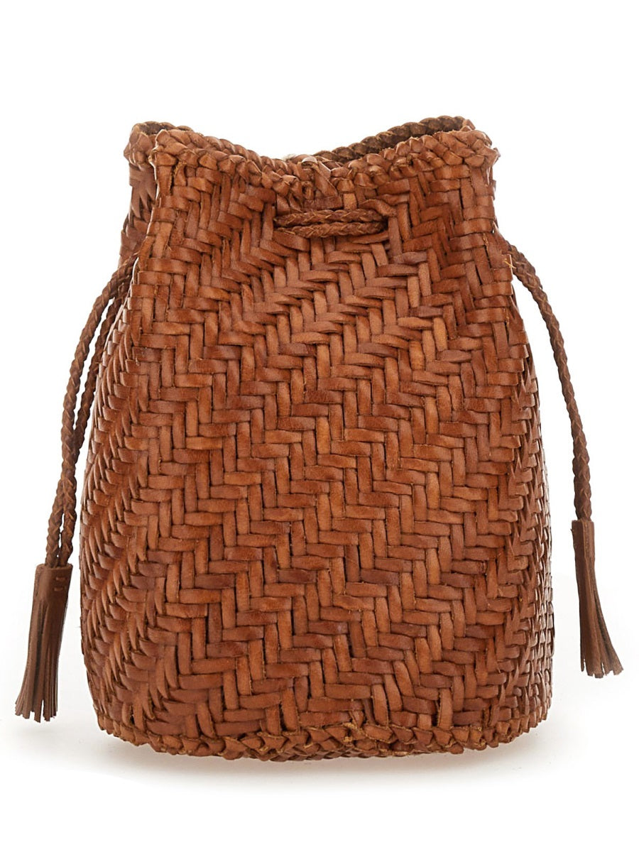 Dragon Diffusion Women Borsa "Pompom Double Jump Tan"