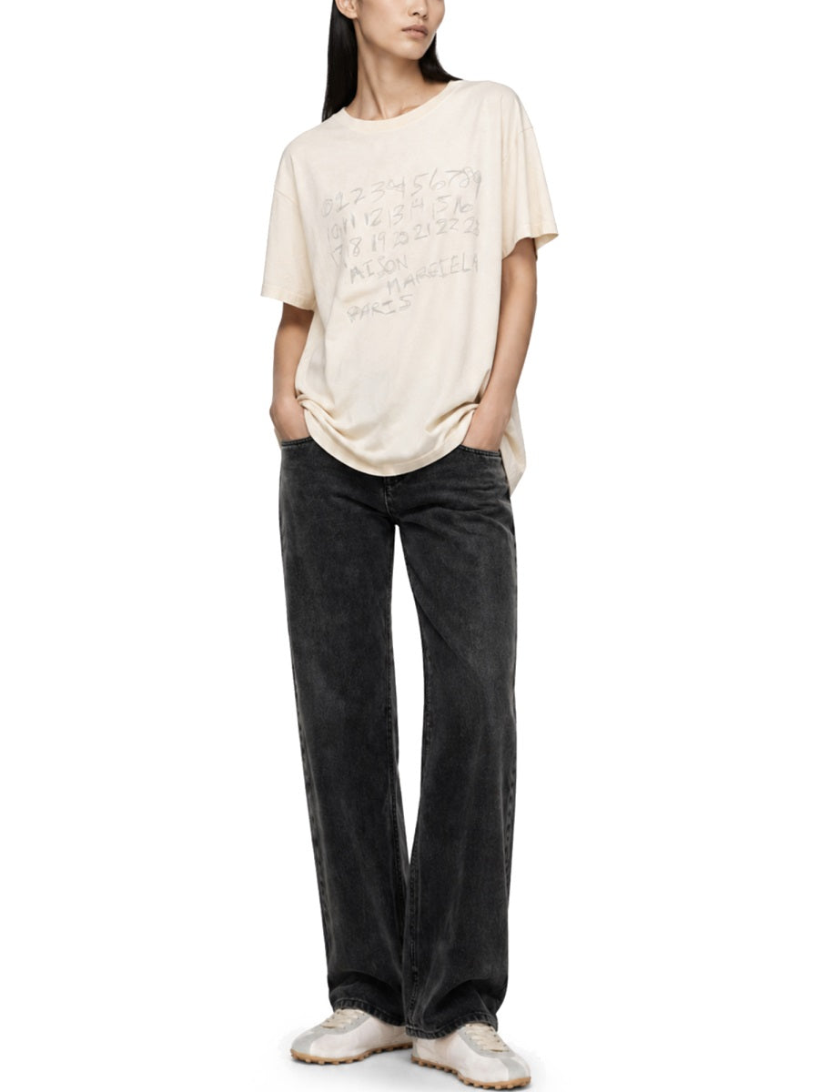 Maison Margiela Women T-Shirt Con Stampa MAISON MARGIELA