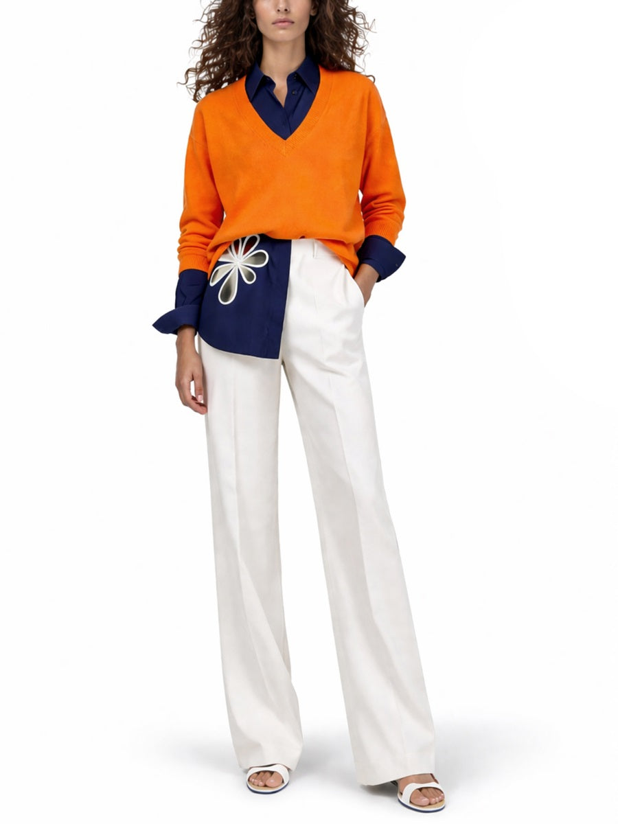 Fendi Women V-Neck Sweater FENDI