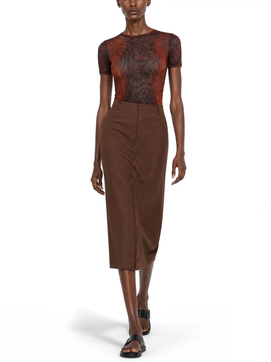 Jean Paul Gaultier Women T-Shirt Con Stampa "Python" JEAN PAUL GAULTIER