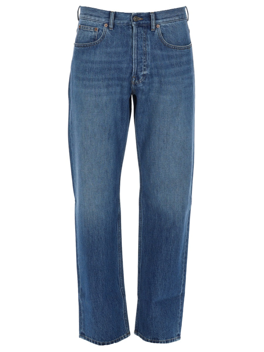 Valentino Men Jeans Cinque Tasche In Denim VALENTINO