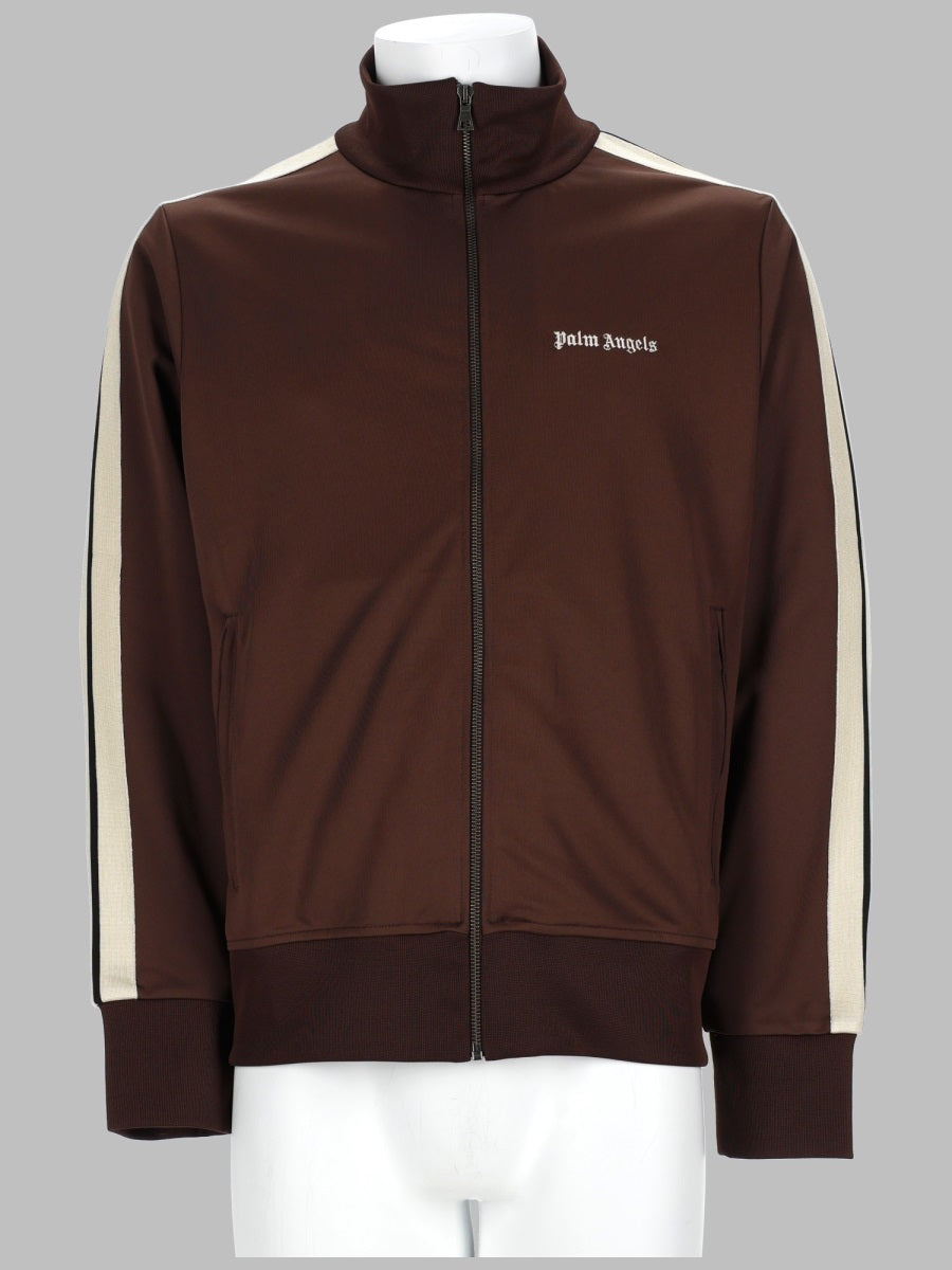 Palm Angels Men Felpa Con Zip E Logo PALM ANGELS