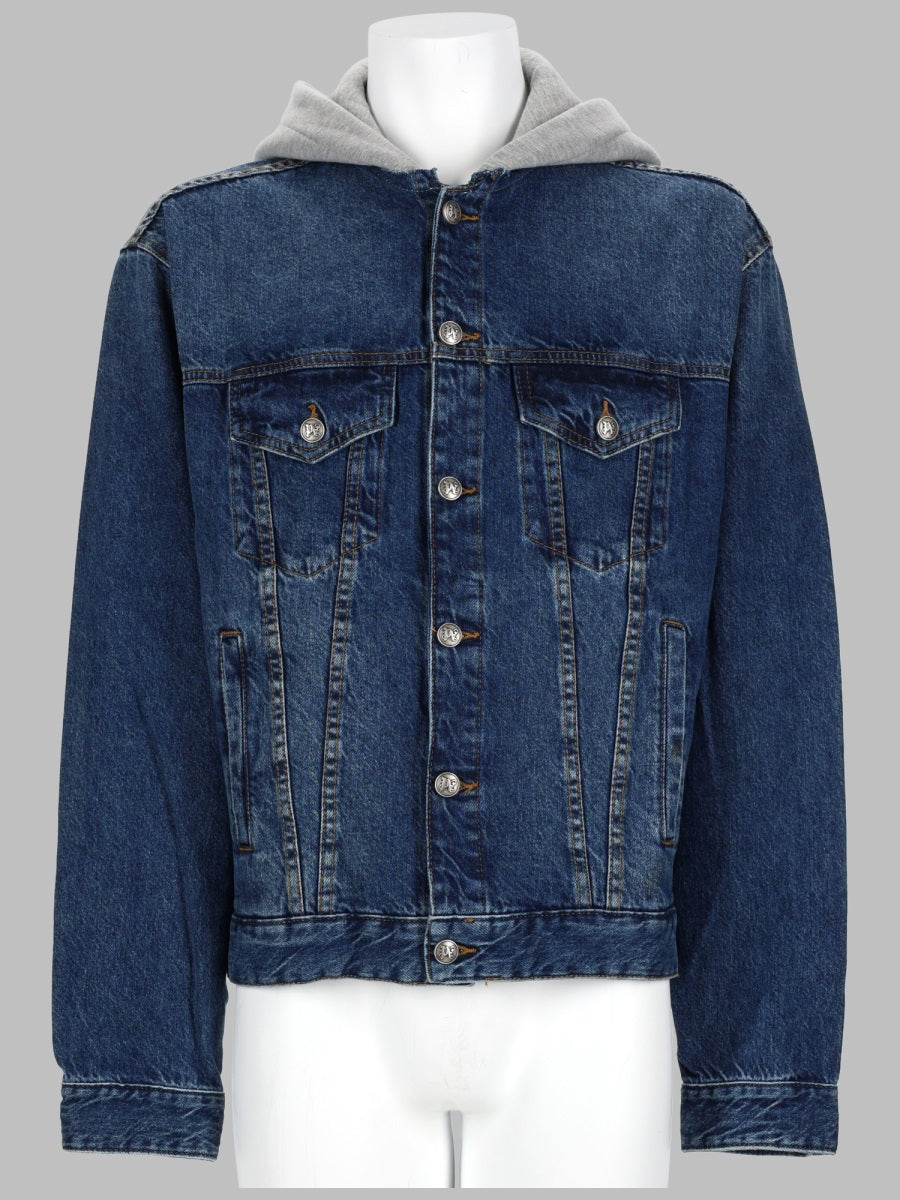 Palm Angels Men Giacca In Denim Di Cotone PALM ANGELS