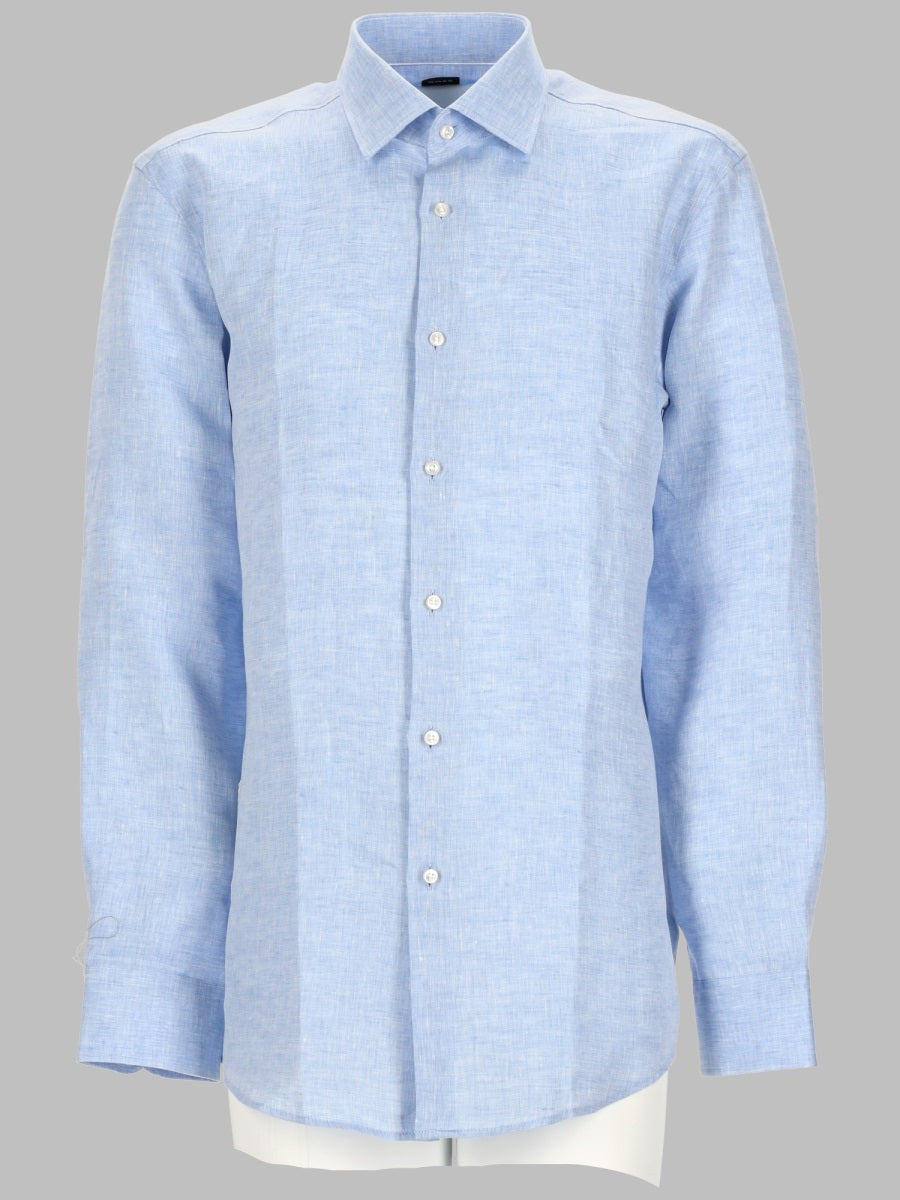 Boss Men Camicia In Lino BOSS