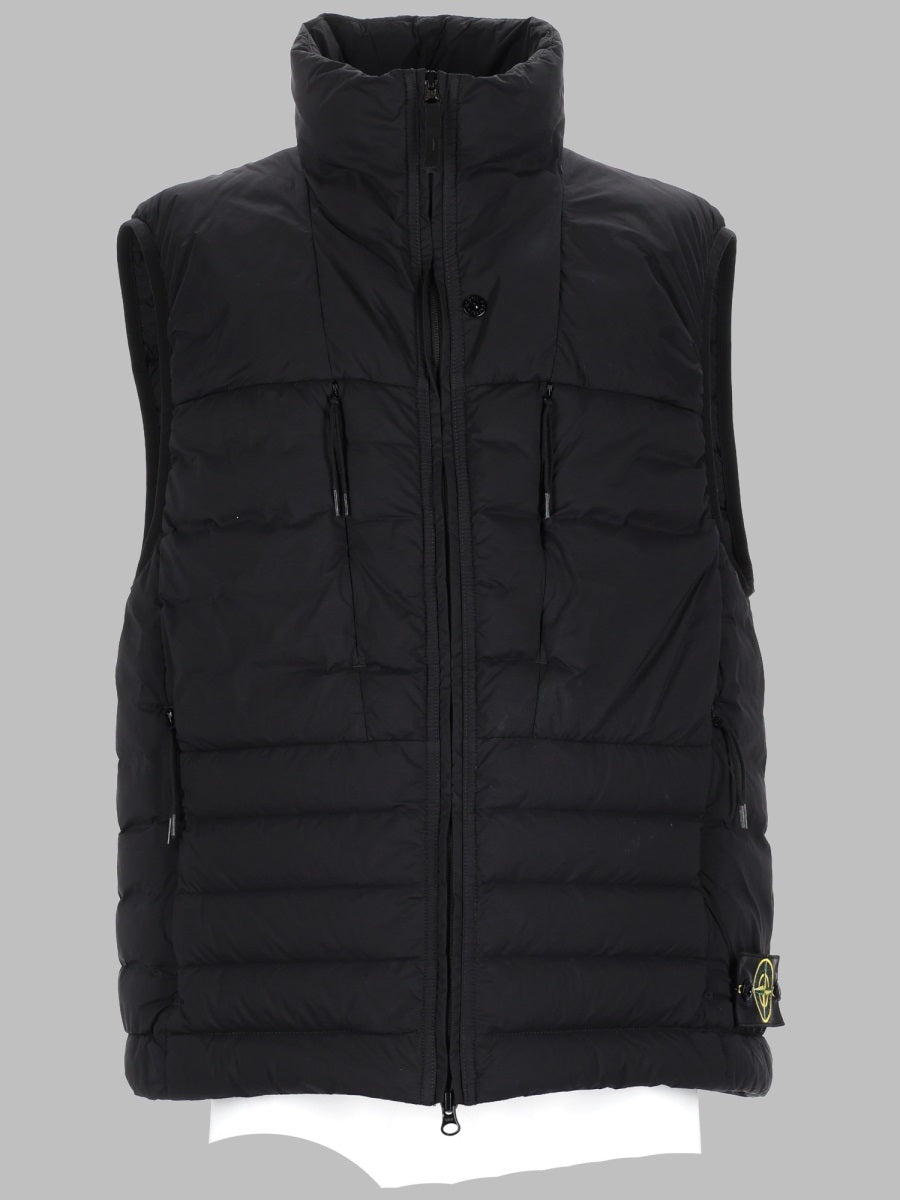 Stone Island Men Gilet In Piuma "Seamless Tunnel" In Nylon STONE ISLAND