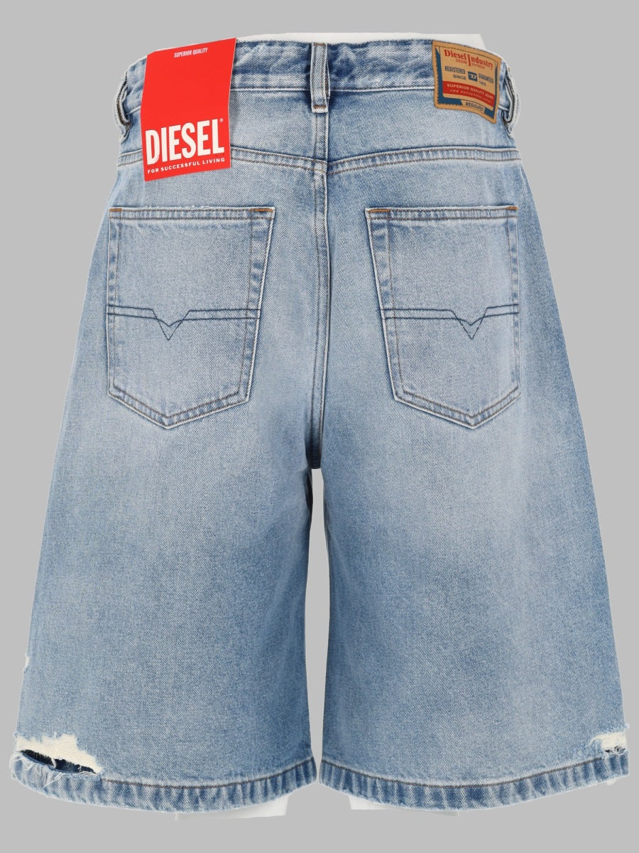 Diesel Women Shorts "De-Sire" In Denim DIESEL