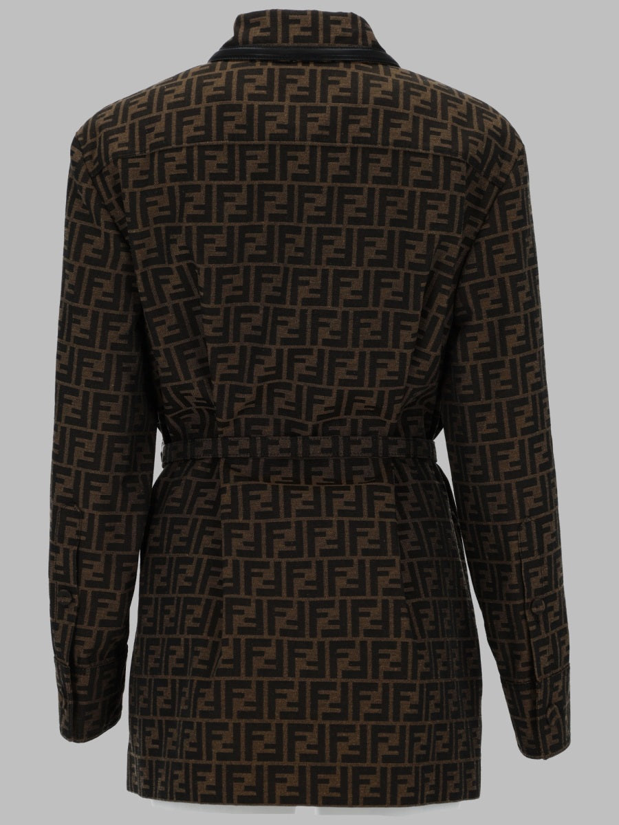 Fendi Women Giacca In Canvas Ff FENDI