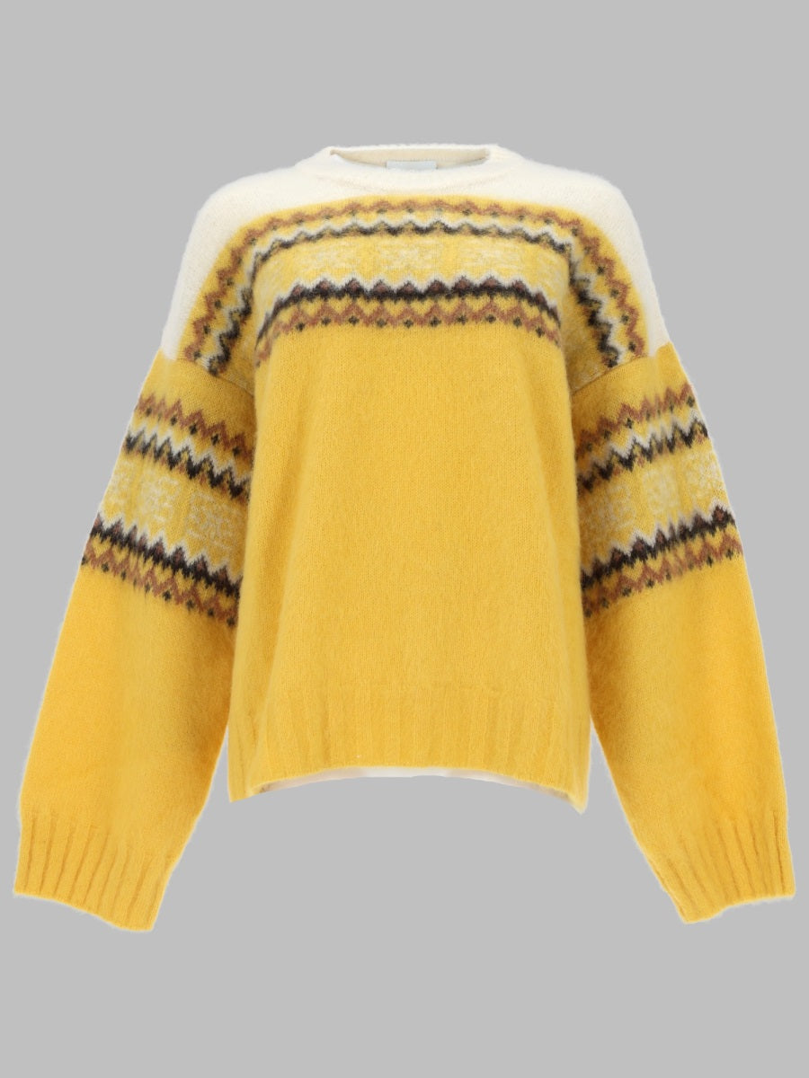 Ganni Women Knit "Inlay" GANNI