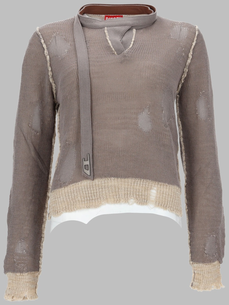 Diesel Women Maglia Sfrangiata "M-Dracarina" DIESEL