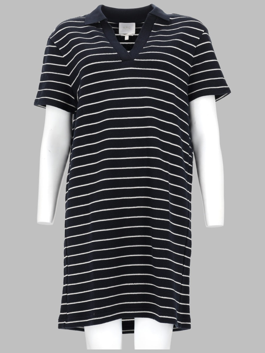 A.P.C. Women Abito Polo A Righe A.P.C.