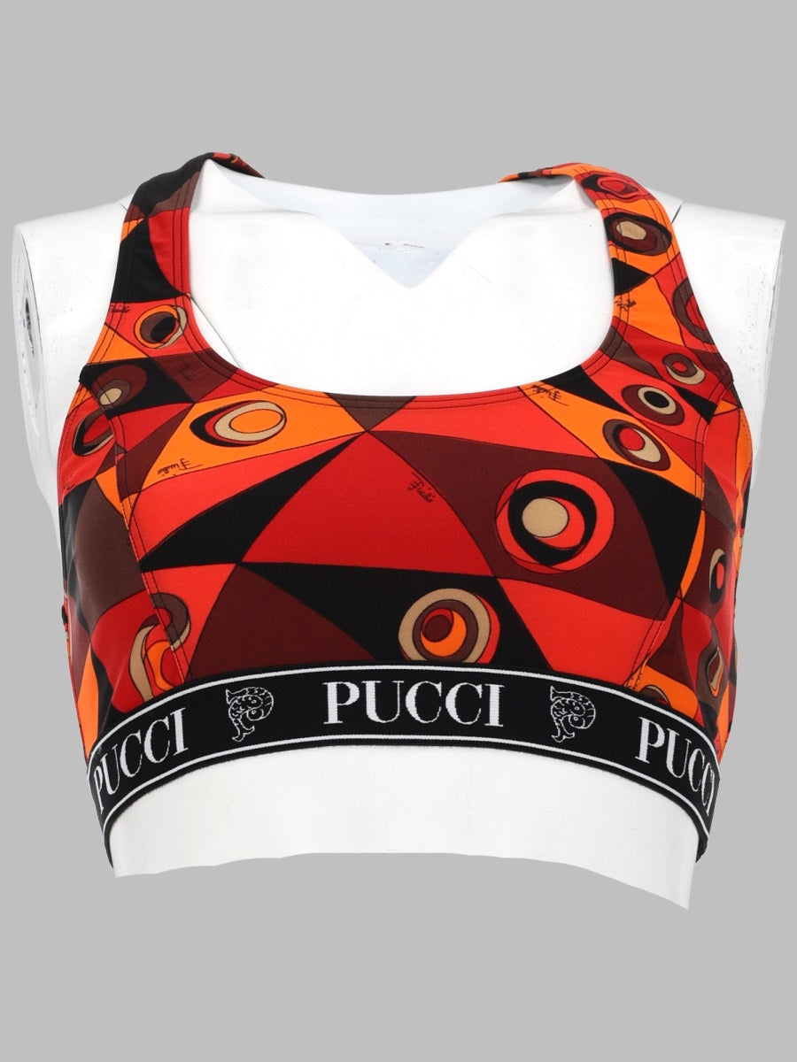 Pucci Women Top Bra Con Stampa PUCCI