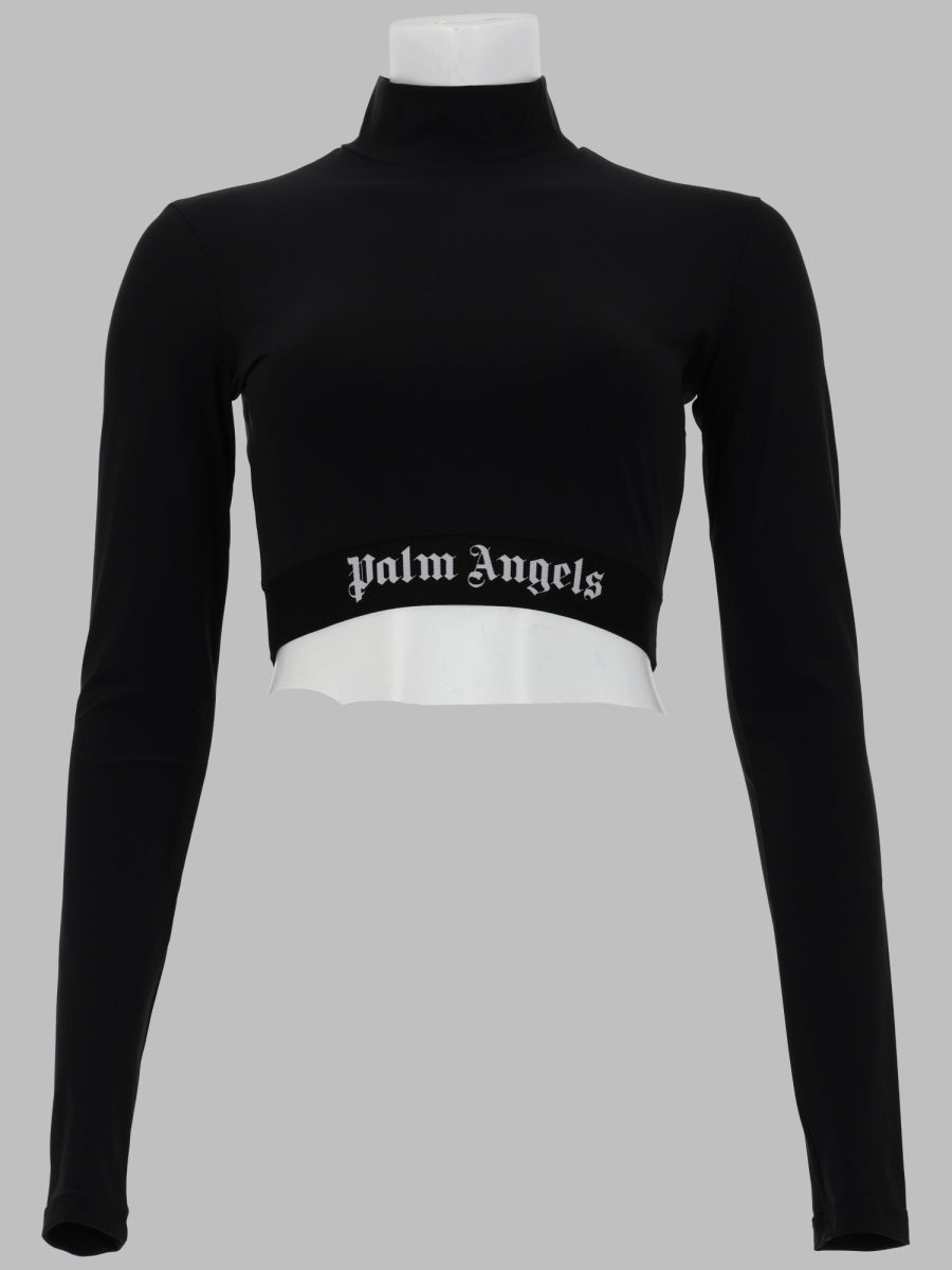 Palm Angels Women Croptop "Classic Logo" PALM ANGELS