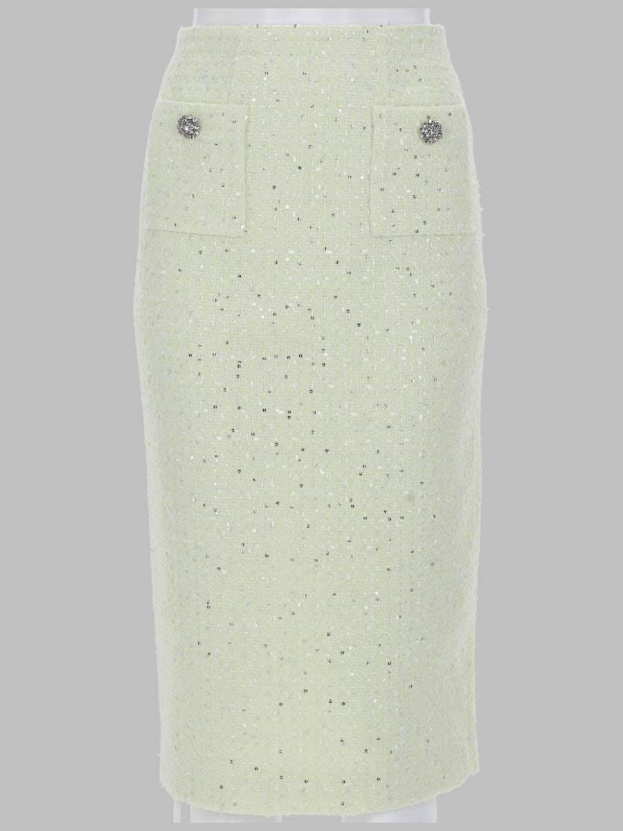 Self-Portrait Women Gonna Midi In Boucle SELF-PORTRAIT