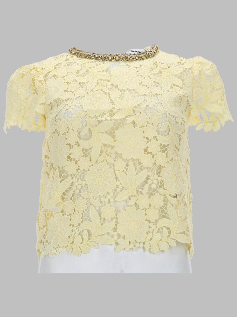 Self-Portrait Women Top In Pizzo SELF-PORTRAIT