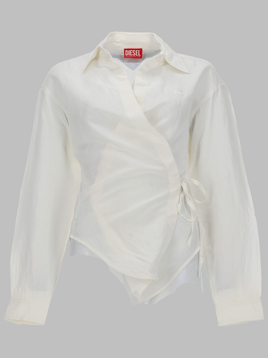 Diesel Women Camicia Con Chiusura A Portafoglio DIESEL