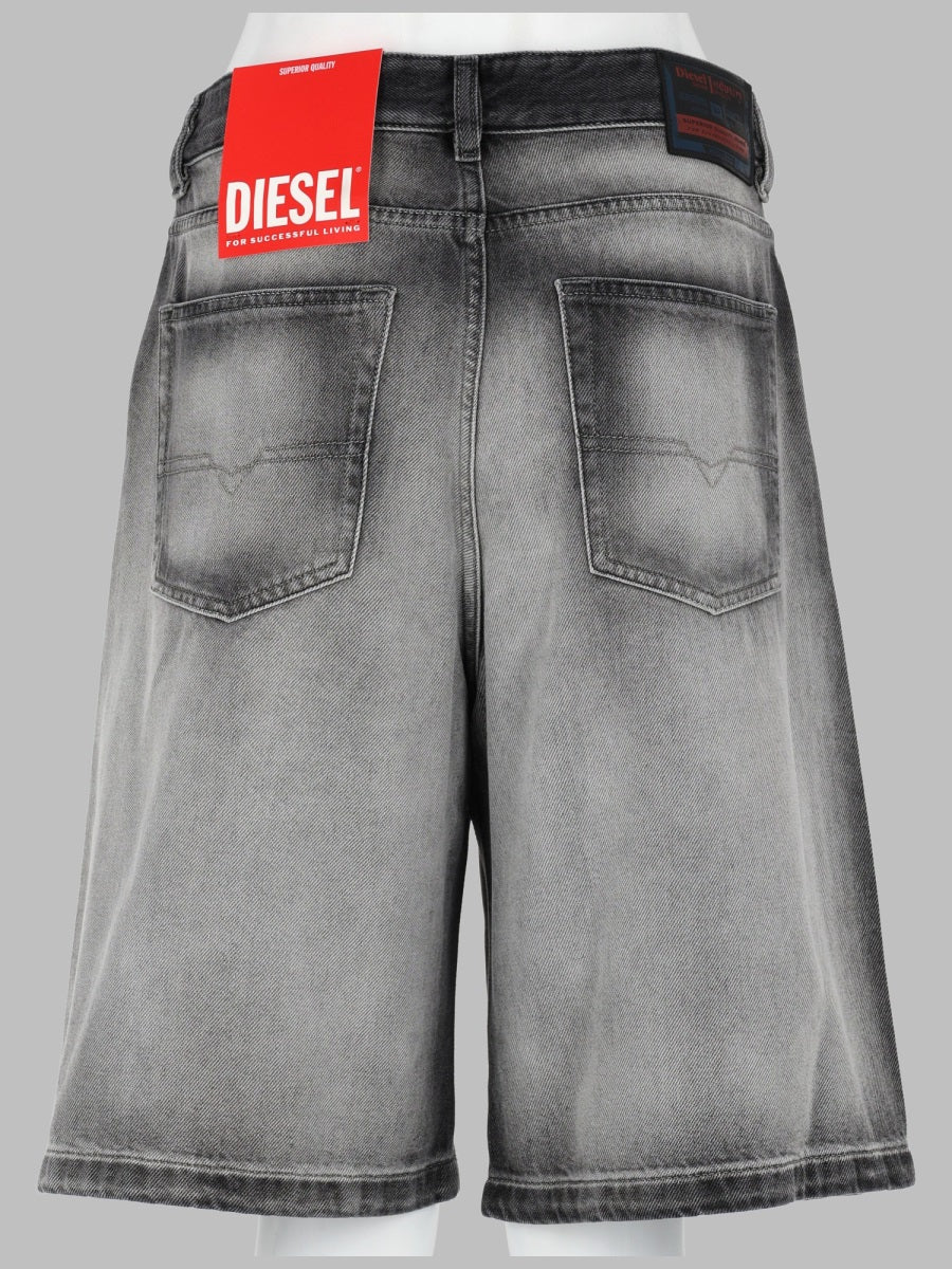 Diesel Women Shorts In Denim "Skeleton" DIESEL