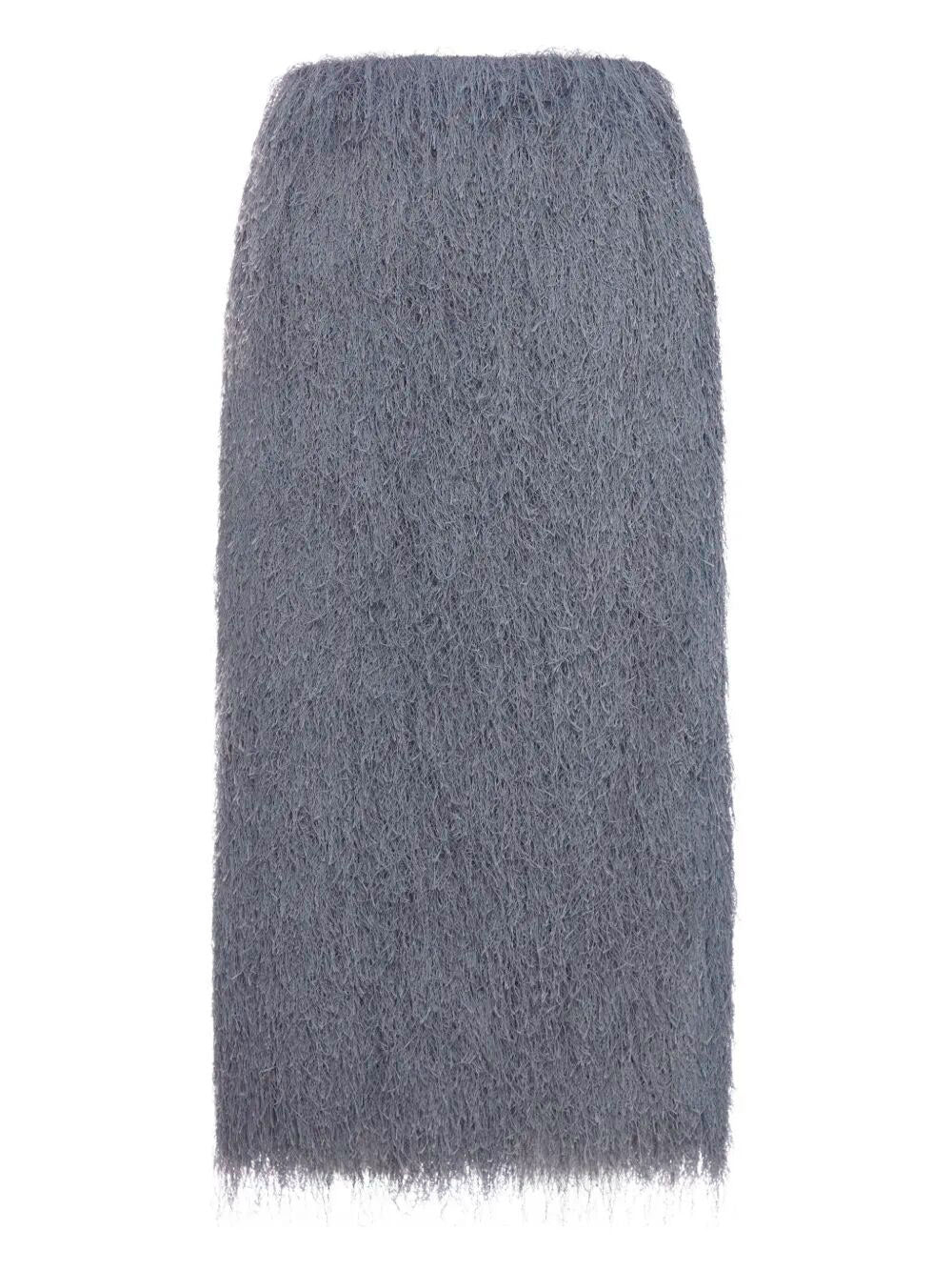 Dries Van Noten Women Sokna Lightweight Fringed Midi Skirt DRIES VAN NOTEN