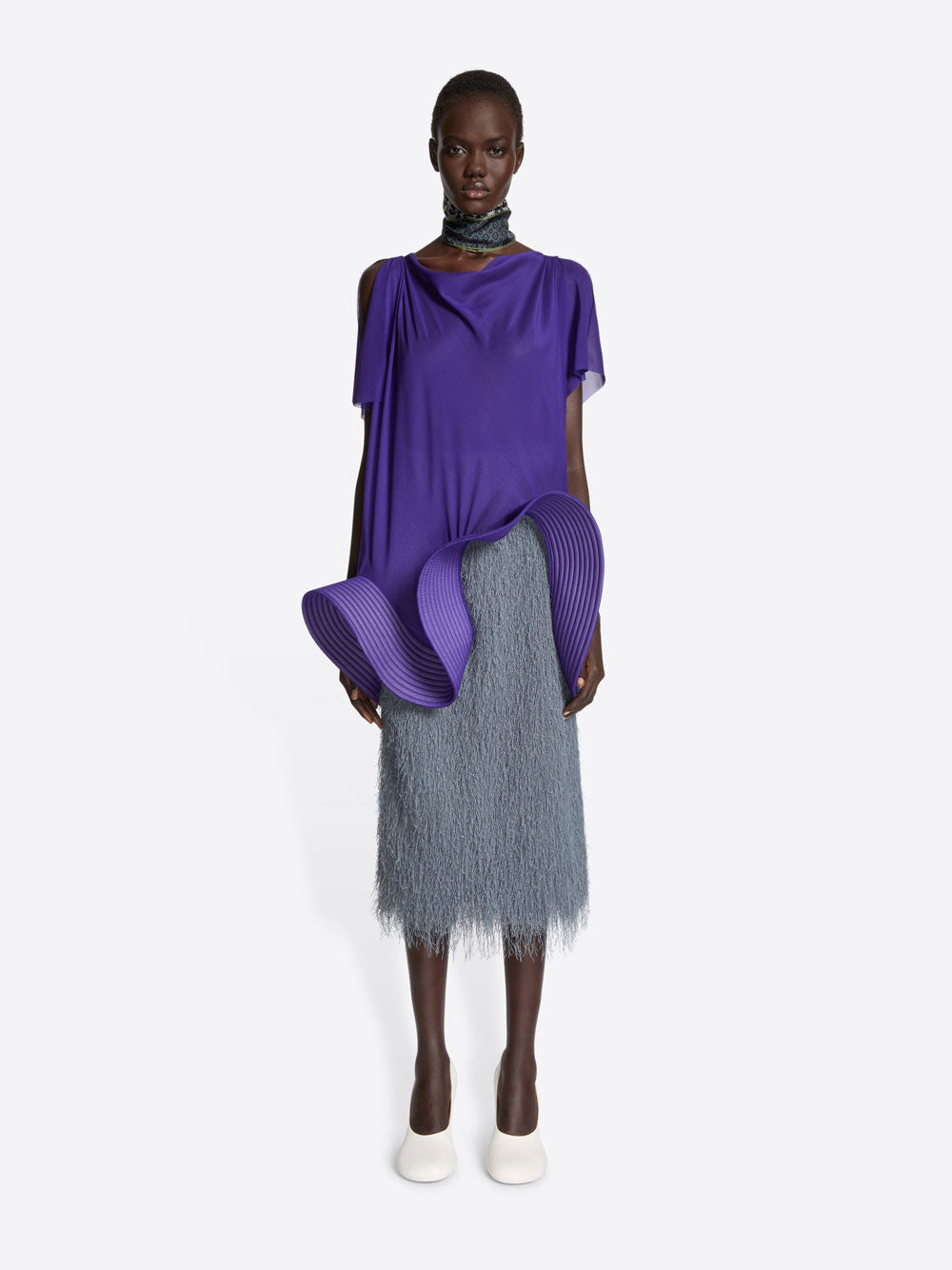 Dries Van Noten Women Sokna Lightweight Fringed Midi Skirt DRIES VAN NOTEN
