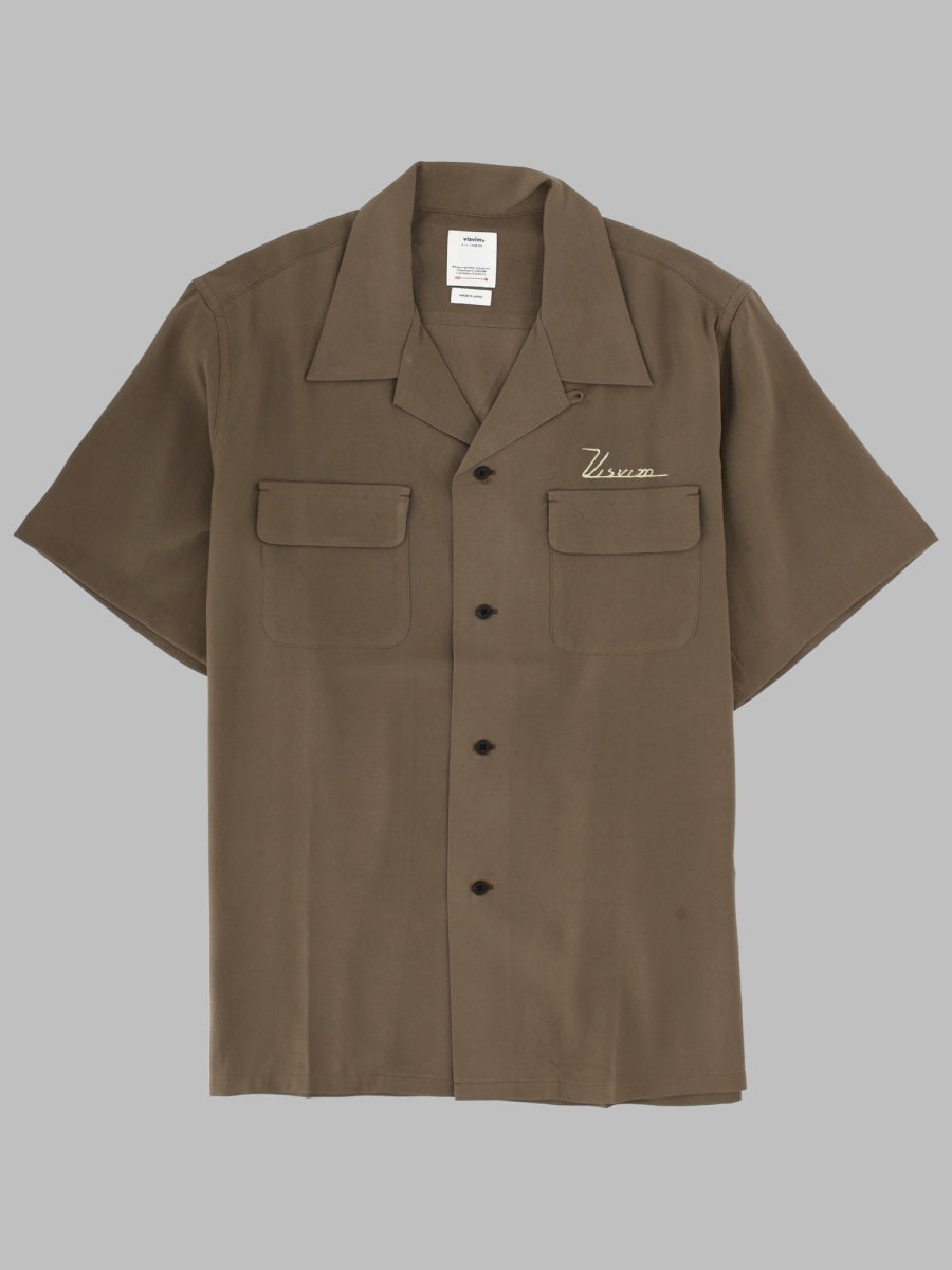 Visvim Men Camicia A Manica Corta Con Logo VISVIM