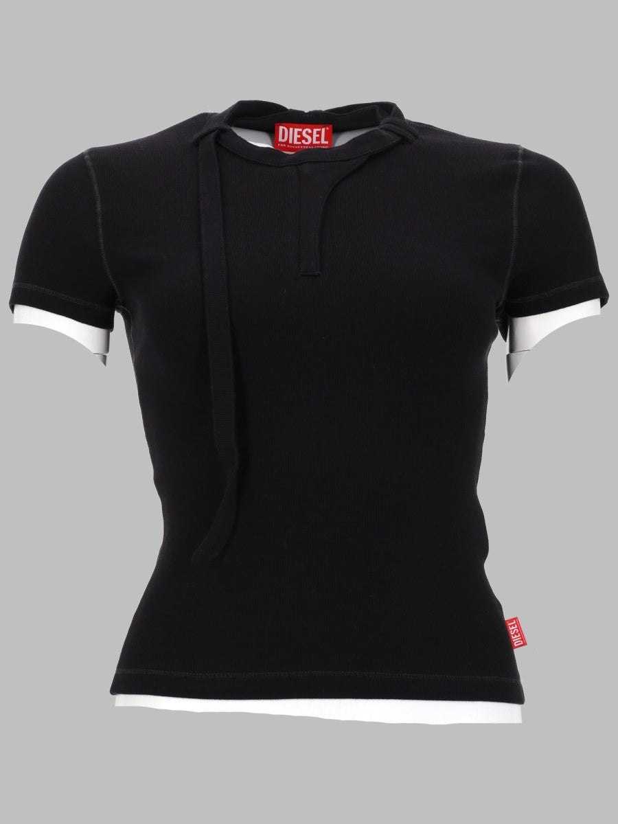 Diesel Women Top In Jersey "T-Iaras" DIESEL