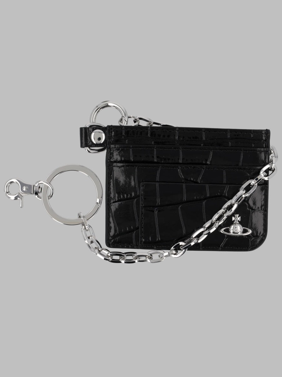 Vivienne Westwood Women Portacarte "Flat Chain" VIVIENNE WESTWOOD
