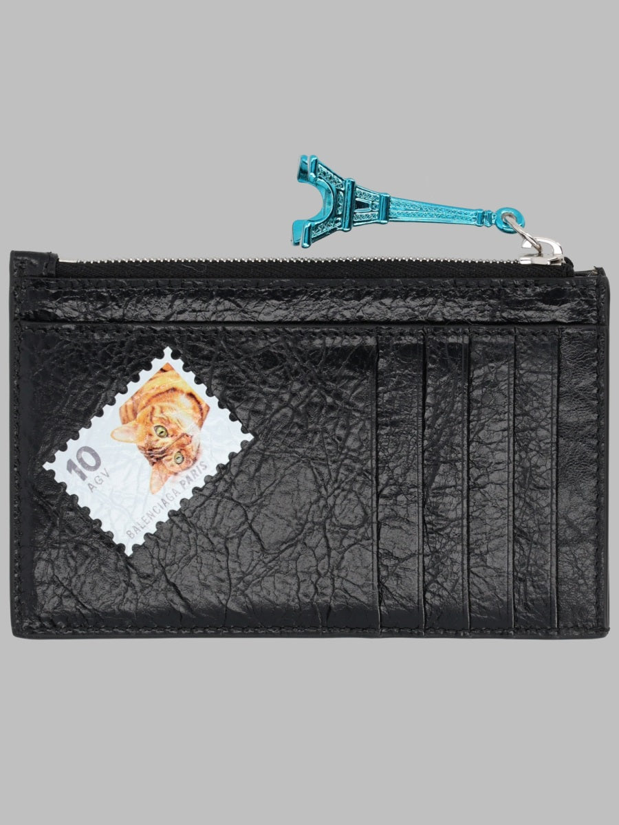 Balenciaga Men Portamonete Con Portacarte In Pelle BALENCIAGA