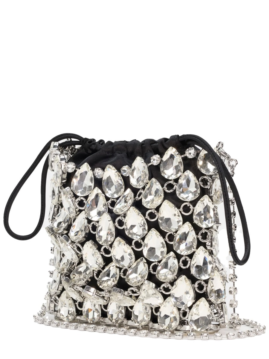 Self-Portrait Women Borsa Mini In Maglia Metallica Con Cristalli SELF-PORTRAIT
