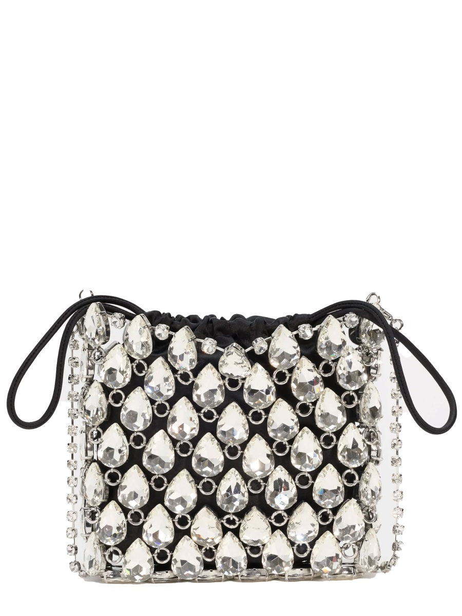 Self-Portrait Women Borsa Mini In Maglia Metallica Con Cristalli SELF-PORTRAIT