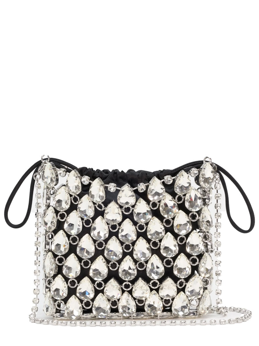 Self-Portrait Women Borsa Mini In Maglia Metallica Con Cristalli SELF-PORTRAIT