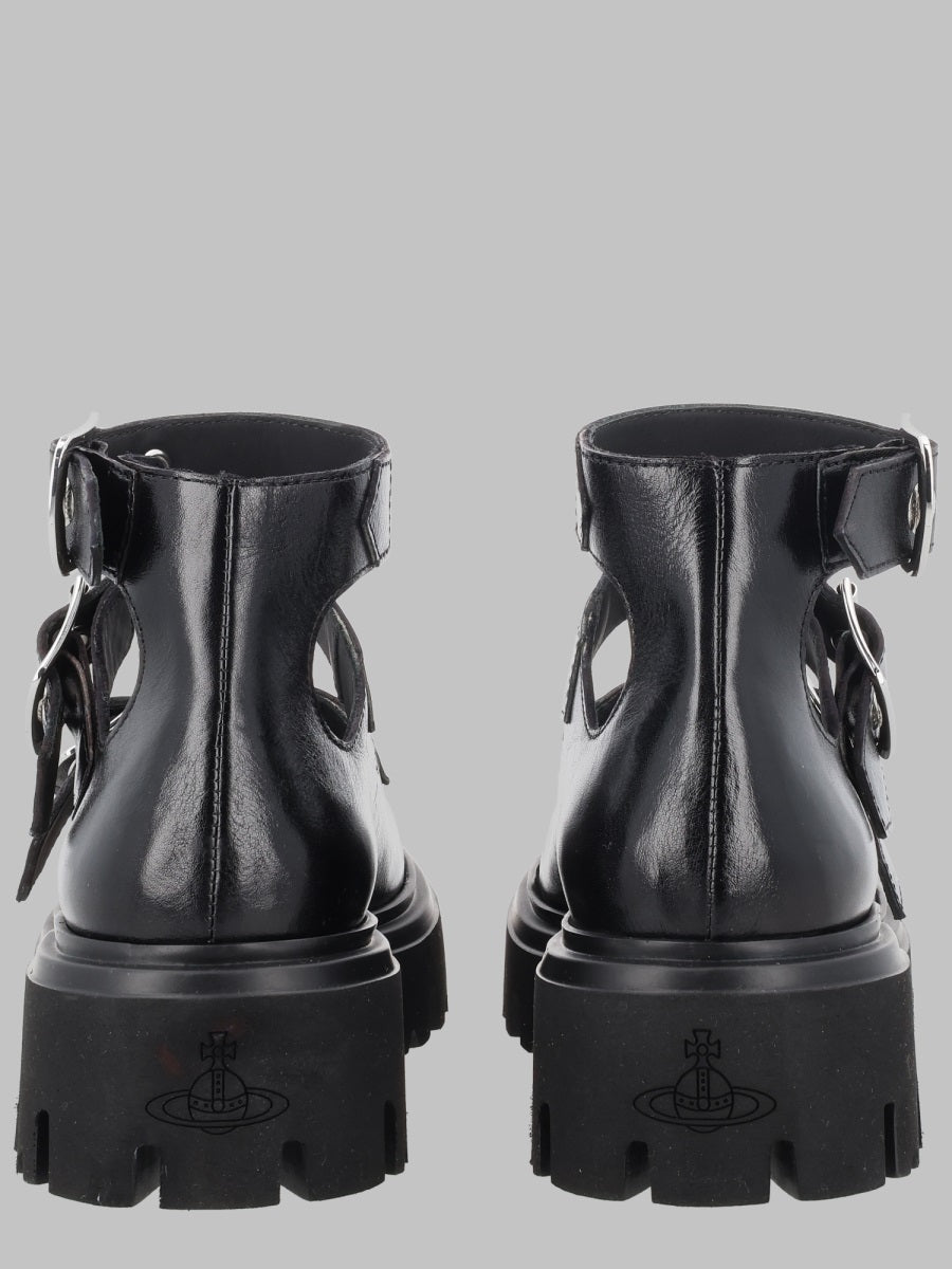 Vivienne Westwood Women Anfibio "Bacchus" Con Fibbie VIVIENNE WESTWOOD