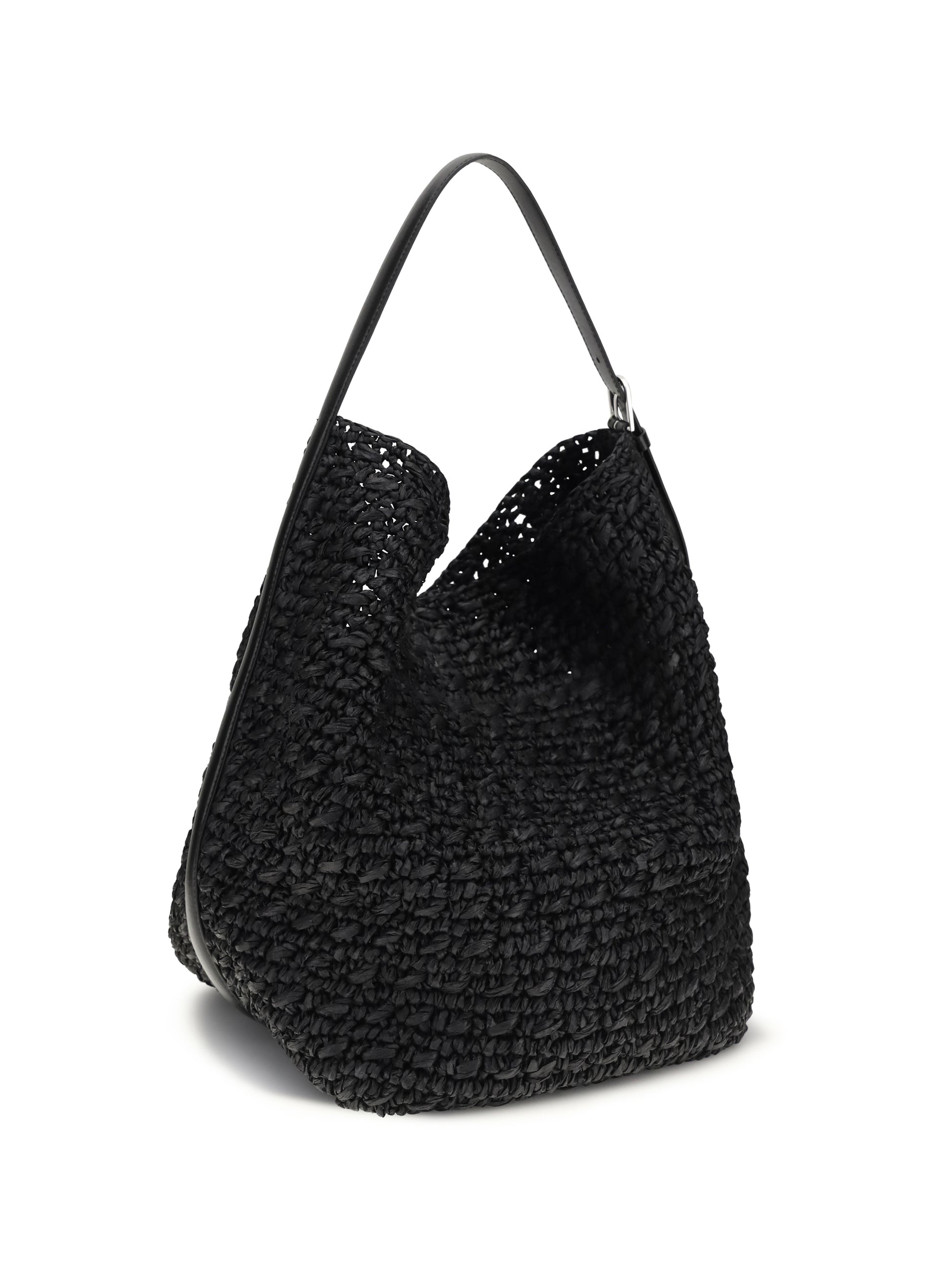 Toteme Women Paper Raffia Tote Shoulder Bag TOTEME
